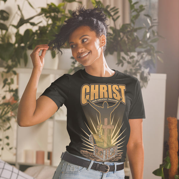 Christ Our Treasure and Phil. 3:7-8 - T-Shirt