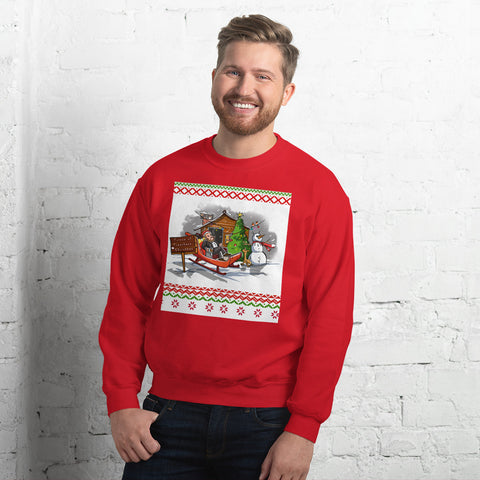 Spurgeon Ugly Christmas Sweatshirt (Red)