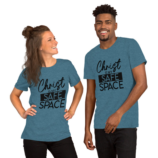 Christ is my Safe Space - Short-Sleeve Unisex T-Shirt